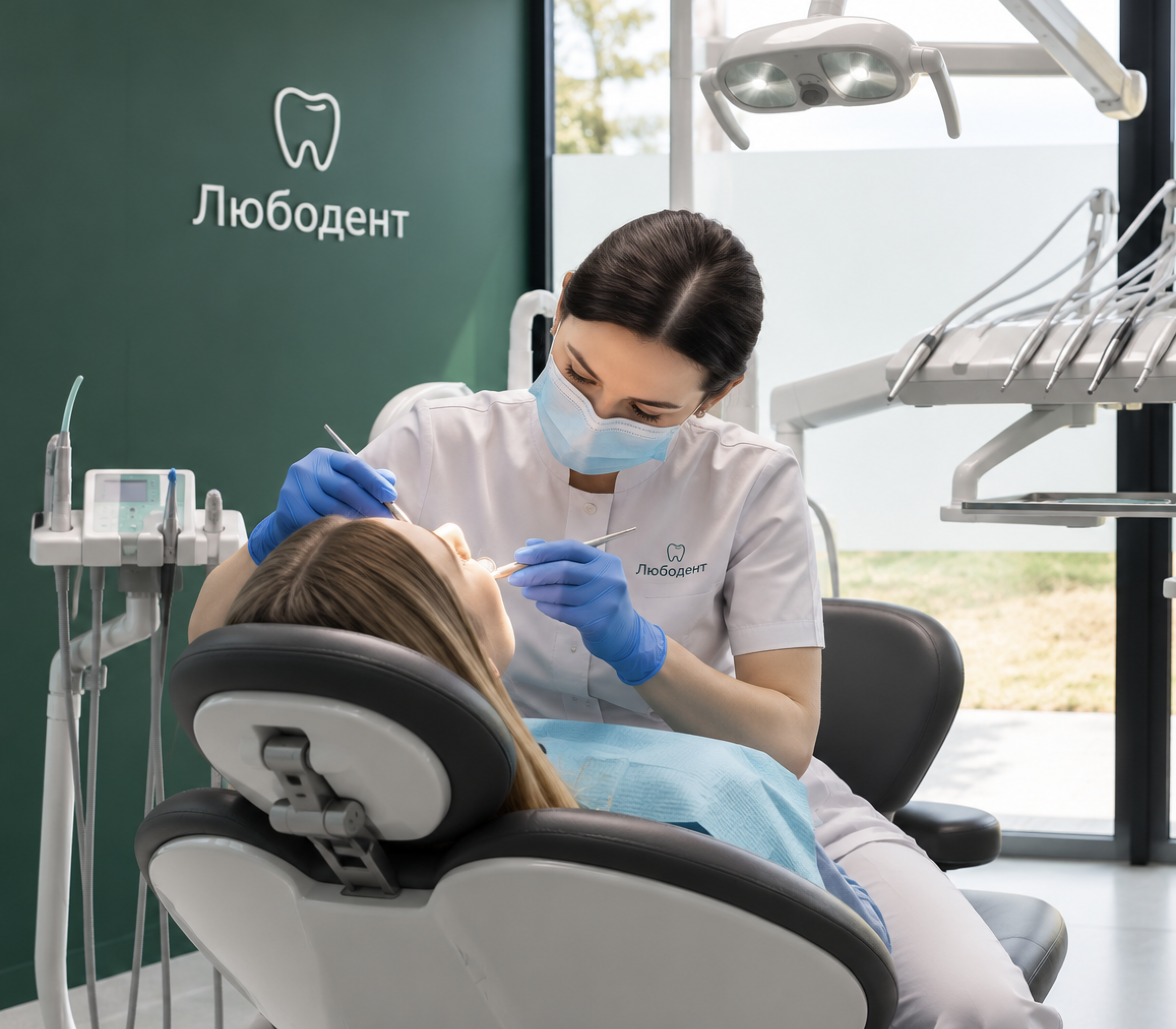 Лікування зубів у стоматологічній клініці Любодент у Києві