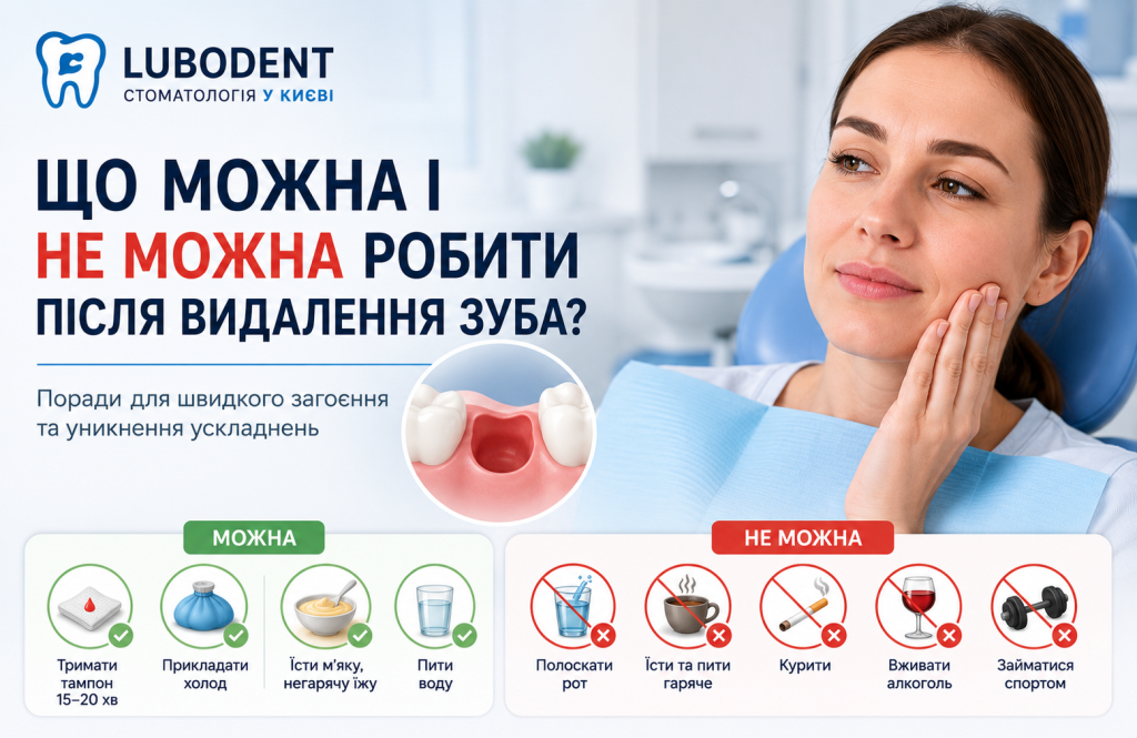 Що робити після видалення зуба — рекомендації стоматолога для швидкого загоєння
